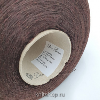 Loro Pianа Coarsehair (Tabacco шоколад меланж) 100% кашемир 2/24 1200м/100гр