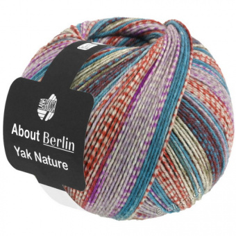 Lana Grossa About Berlin Yak Nature (677) 65% меринос, 10% як, 25% полиамид 100г/420м