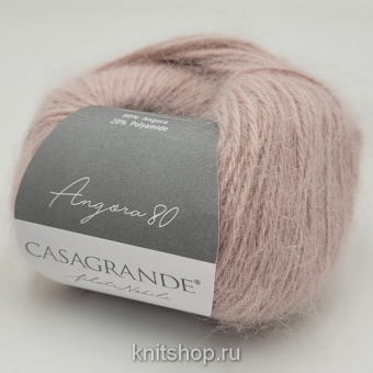 Casagrande Angora 80 (09.002 пудра) 80% ангора, 20% па 25г/112м