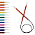 Спицы 40см 2 мм круговые Zing Knit Pro, алюминий, коралловый