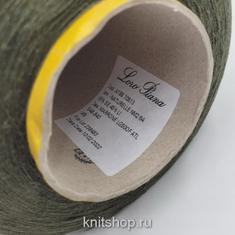 Loro Piana Naturelle MAD2754 (Marrone LG500F папоротник) 55% шёлк, 45% лён 2/64 3200м/100гр