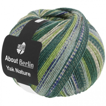 Lana Grossa About Berlin Yak Nature (673) 65% меринос, 10% як, 25% полиамид 100г/420м
