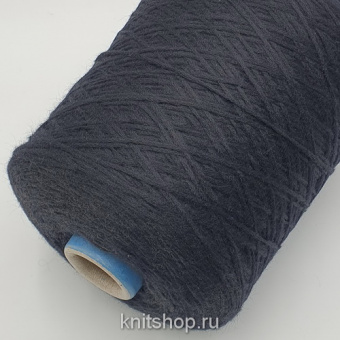 Sesia Geneve (0067 черный) 35% суперкидмохер, 50% меринос, 15% па 190м/100гр шнурок