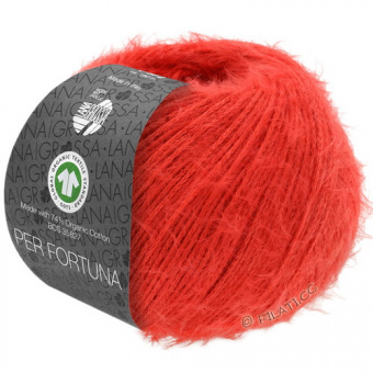 Lana Grossa Per Fortuna (002) 74% хлопок органический, 26% па 50г/190м