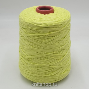 Spring (6074 желтый неон) 100% хлопок 230м/100гр ленточка