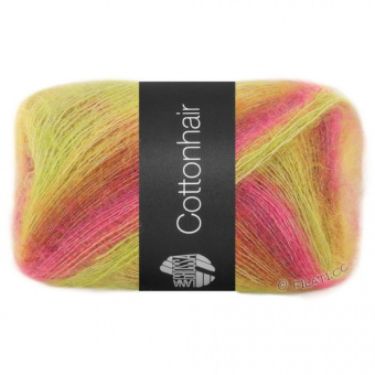 Lana Grossa Cottonhair (107) 70% суперкидмохер, 30% хлопок 50г/450м