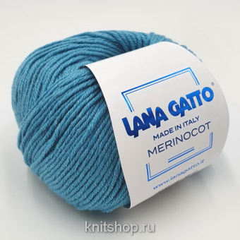 Lana Gatto Merinocot (14607) 53% меринос экстрафайн, 47% хлопок 50г/125м