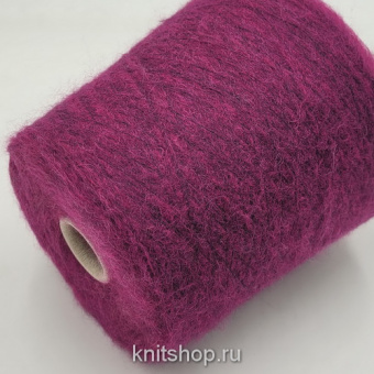 Lanificio Rouge (1131 фуксия) 37% суперкидмохер, 37% бэби альпака, 26% па 1500м/100гр