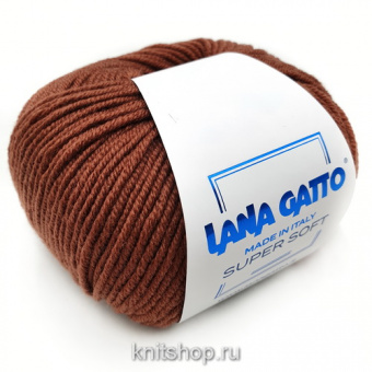 Lana Gatto Super Soft (13737 орех) 100%меринос 50 г/125 м