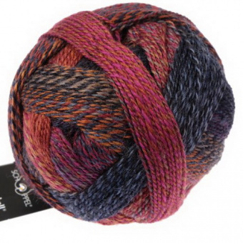 Schoppel Zauberball Crazy (1153-2248) 75% шерсть, 25% па 100г/420м