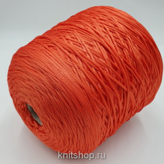 Be Me Va Brownie (Tile коралл) вискоза, нейлон 180 м/100 гр шнурок
