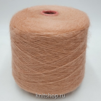 Filcom Soffilo (Pesca карамель) 60% суперкид мохер, 40% шёлк 500м/100гр шнурок