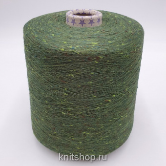Filati Buratti Shantung Melange (66199 хвойный) 100% вискоза 1500м/100гр