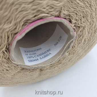 Johnstons of Elgin (SB0444 Sabbia бежевый) 100% кашемир 2/20 1000м/100гр
