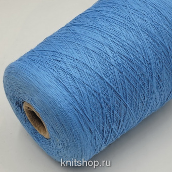 Tessili Bresciane Assuan (1153 Baby Blu небесный) 100% хлопок мако 3/54 1800м/100гр