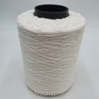 Filatura a Pettine C1676 (3 белый) 62% вискоза, 20% люрекс, 18% па 900м/100гр шишечки
