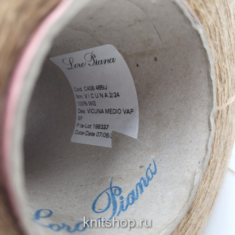 Loro Piana VICUNA (C438 198337 Vicuna Medio викунья натуральная) 100% викунья 2/24 1200м/100гр