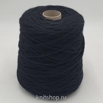 Lanecardate Feltro (60 Nero черный) 25%ангора, 75%меринос суперфайн 110м/100гр пряжа для валяния