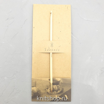 Крючок 3 мм 14см М1.8 тунисский разъемный бамбуковый Широтаке KA Seeknit