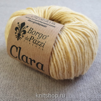Borgo de'Pazzi Clara (241) 65% шерсть, 35% хлопок 50 г/85 м