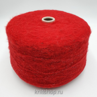 Pinori Filati MargheritaGarzato (8581 красный) 30% мохер, 10% меринос, 58% акрил, 2% па 320 м/100 гр