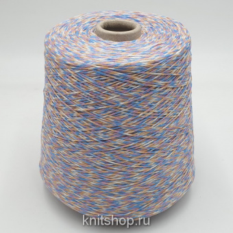 Indian Silk (Stampa Millef голубая сирень) 100% шёлк шаппе 700м/100гр