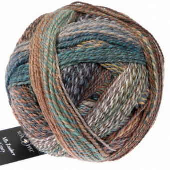 Schoppel Zauberball Crazy (1947-2531) 75% шерсть, 25% па 100г/420м