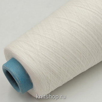 Sesia Rugiada (0910 белый) 50% шёлк, 50% хлопок 2/85 4250м/100гр