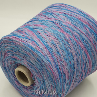 Moma Multicolor (14 сирень мультиколор) 76% хлопок, 24% па 600м/100гр реснички