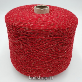 Filpucci CashLux (311 красный) 23%меринос, 5%кашемир, 28%вискоза, 41%па, 3%люрекс 1350м/100гр