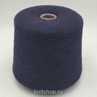Zegna Baruffa Cashwool 2/30 (155381 темно-синий) 100% меринос 1500м/100гр