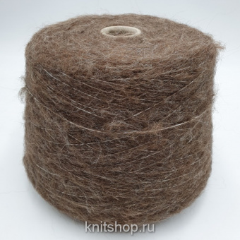 Alpaca Brushed (Moka мокка) 52% бэби альпака вспушенная, 48% па 250м/100гр