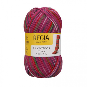 Schachenmayr Regia Celebrations Color (09426) 75% меринос, 25% полиамид 100г/420м