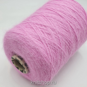 Pura Lana Italia 100 Angora Spike (Pink розовый) 100% ангора 2/10 500м/100гр