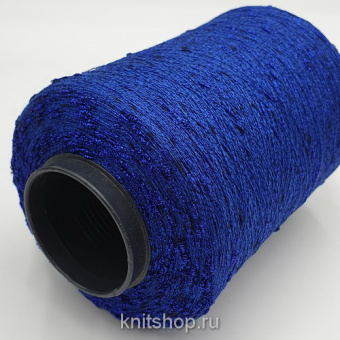 Filatura a Pettine C1676 (11 синий) 62% вискоза, 20% люрекс, 18% па 900м/100гр шишечки