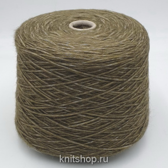 Summer Yak (15 оливка) 36% як, 56% хлопок, 8% па 220м/100гр шнурок