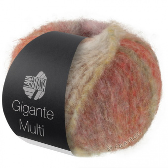 Lana Grossa Gigante Multi (108) 70% альпака суперфайн вспушенная, 30% па 50гр/150м