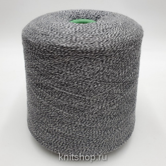 Zegna Baruffa Cashwool Mouline 2/30 (500007 серое мулине) 100% меринос 1500м/100гр