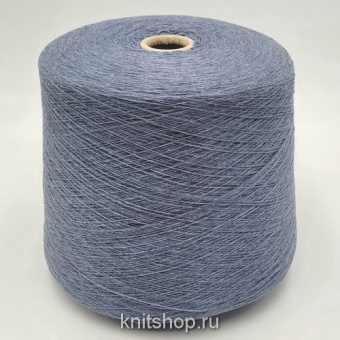 Loro Pianа Cashmere 2/27 (Nube Scura серо-синий джинс меланж) 100% кашемир 1350м/100г