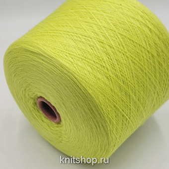 Zegna Baruffa Cashwool 2/30 (031715 желтый неон) 100% меринос экстрафайн 1500м/100гр
