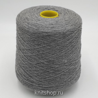 Filati Burati Megeve (Grigio 1 графит меланж) 70% меринос, 30% шёлк 2/15 750м/100гр