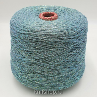 Filcom Luri (Turchese мята) 68% вискоза, 18% люрекс, 14% па 300м/100гр шнурок