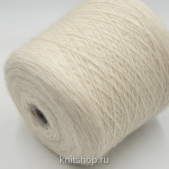 Pinori Filati Woolly (1251 сливочный) 38% альпака, 62% шерсть 460м/100гр ровница