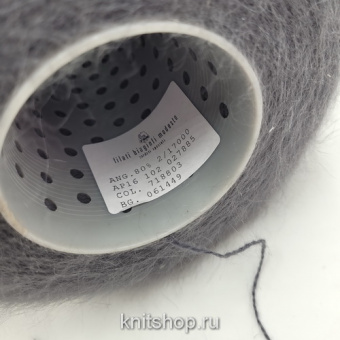 Biagioli Modesto Angora 80 (718803 серый маренго) 80% ангора, 20% па 2/17 850м/100гр