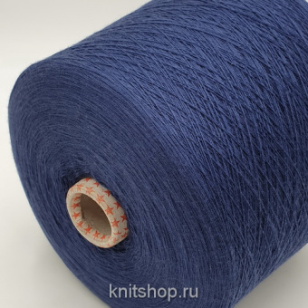 A256 Cashpima (Bluette темно-синий) 85% хлопок, 15% кашемир 3/50 1666м/100гр