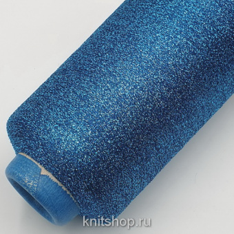 Sinflex (F010 бирюза) 60% вискоза, 40% люрекс 7500м/100гр (бобинка 375гр)