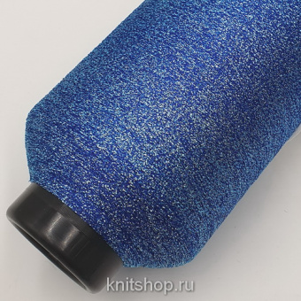 Sinflex (F441 синий брилиант) 60% вискоза, 40% люрекс 7500м/100гр (бобинка 350гр)
