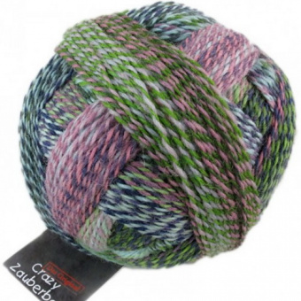 Schoppel Zauberball Crazy (1153-2170) 75% шерсть, 25% па 100г/420м