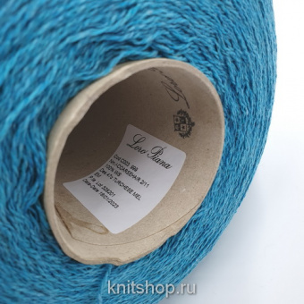 Loro Pianа Coarsehair (Turchese Mel лазурный меланж) 100% кашемир 2/11 550м/100гр