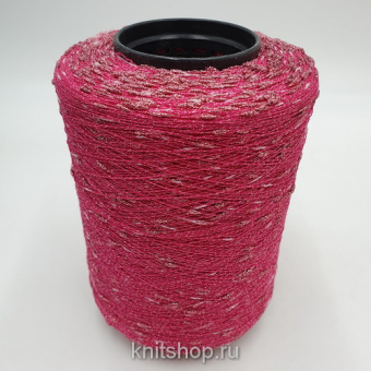 Filatura a Pettine C1676 (8 розовый) 62% вискоза, 20% люрекс, 18% па 900м/100гр шишечки